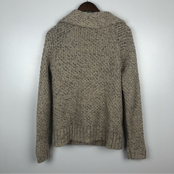 Anthropologie HWR Mormor Pom Pom Cardigan Marbled Size M - Picture 2 of 10